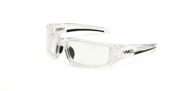 Uvex Hypershock Clear Ice Frame Clear Lens, Uvextreme Plus AF