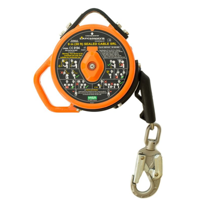 MSA 30 ft. Latchways Sealed Self-Retracting Lanyard - 62810-00US