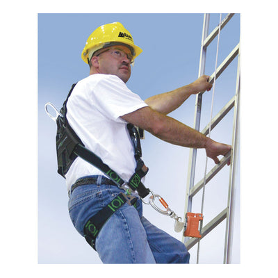 Miller Vi-Go Ladder Climbing Safety System with Automatic Pass-Through (Cable)