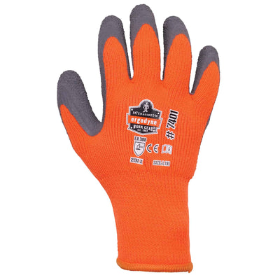 Ergodyne ProFlex 7401 Coated Lightweight Winter Work Gloves - Orange - 144-pair