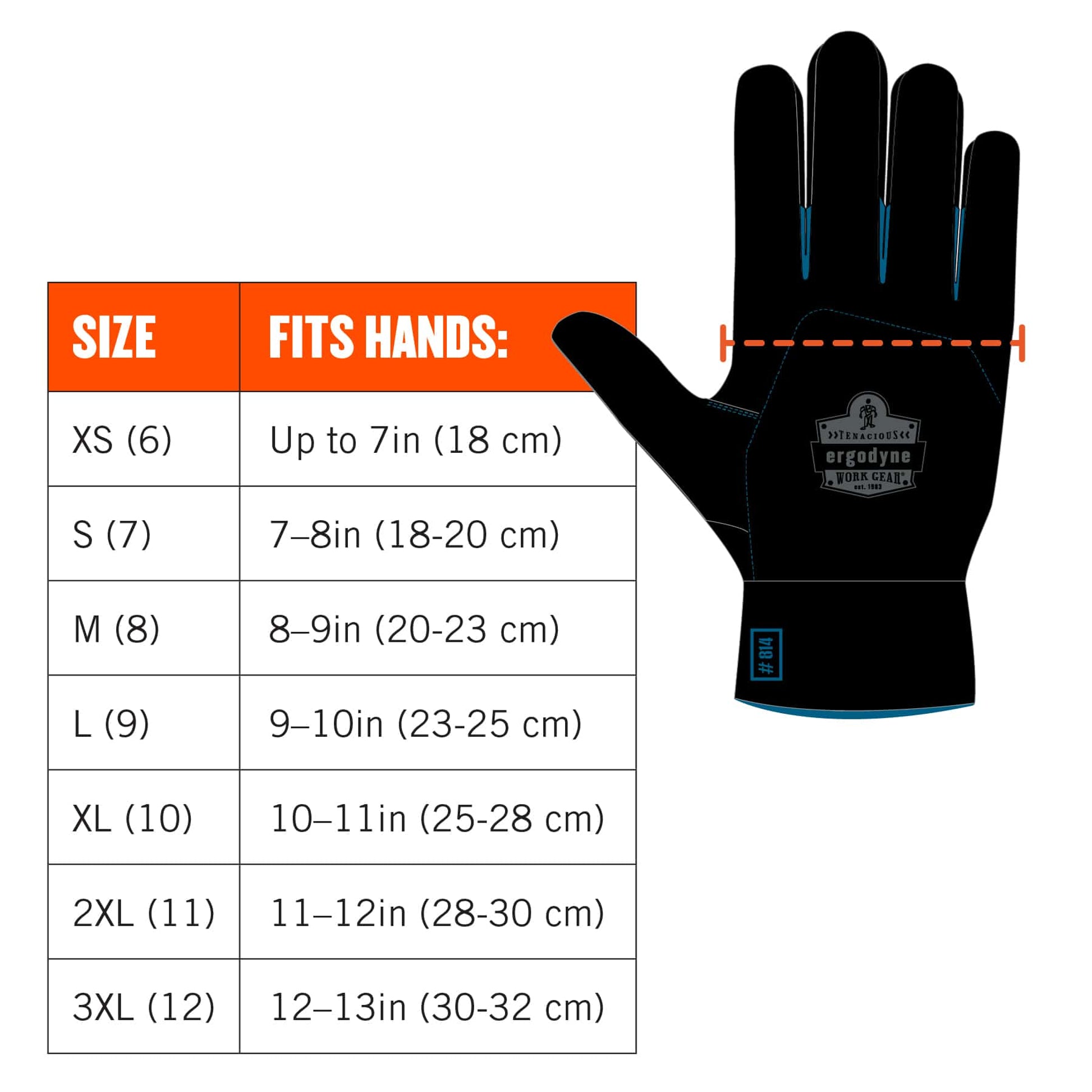 Ergodyne ProFlex 7501 Coated Waterproof Winter Work Gloves - Gray - 144-pair