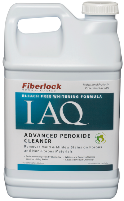 Fiberlock Advanced Peroxide Cleaner - Mold & Mildew Stain Remover - 2.5G (2/Case) - 8314-2.5