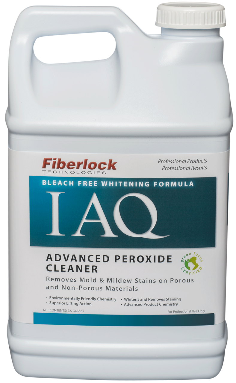 Fiberlock Advanced Peroxide Cleaner - Mold & Mildew Stain Remover - 2.5G (2/Case) - 8314-2.5