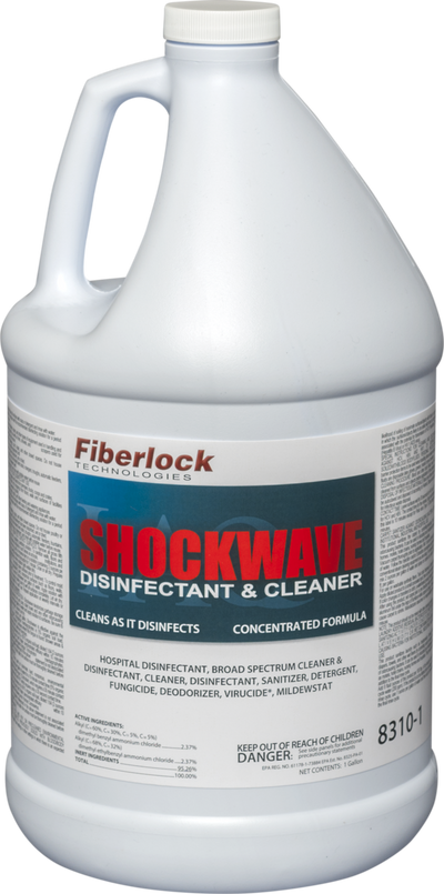 Fiberlock ShockWave - Conc. Disinfectant/Sanitizer - 1G - 8310-1