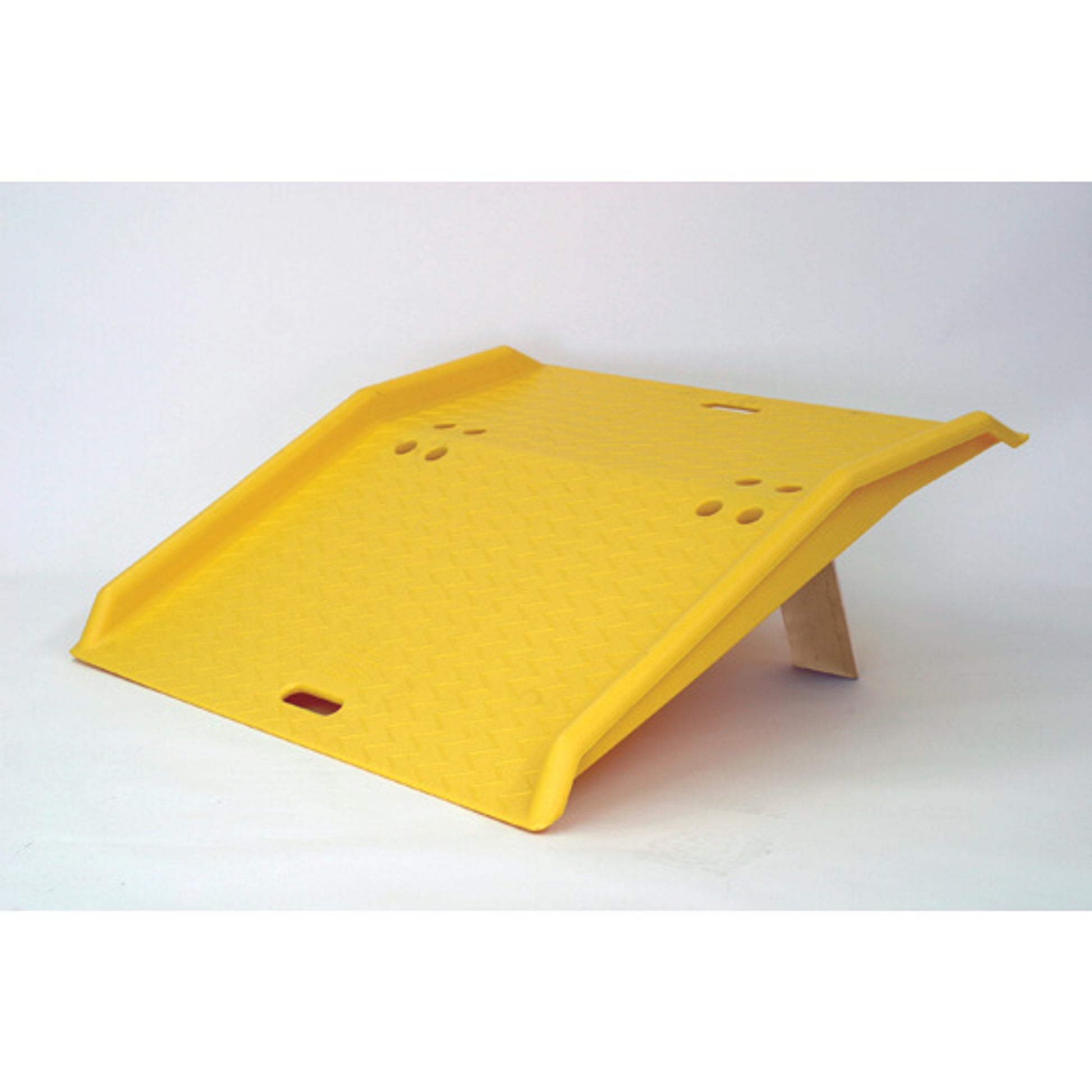 Eagle Portable Poly Dockplate 35" Wide - 4" Height Difference - Yellow - 1795