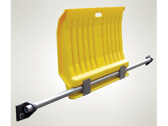 Eagle Fixed Poly Dockplate 35" Wide - 4" Height Difference - Yellow - 1796