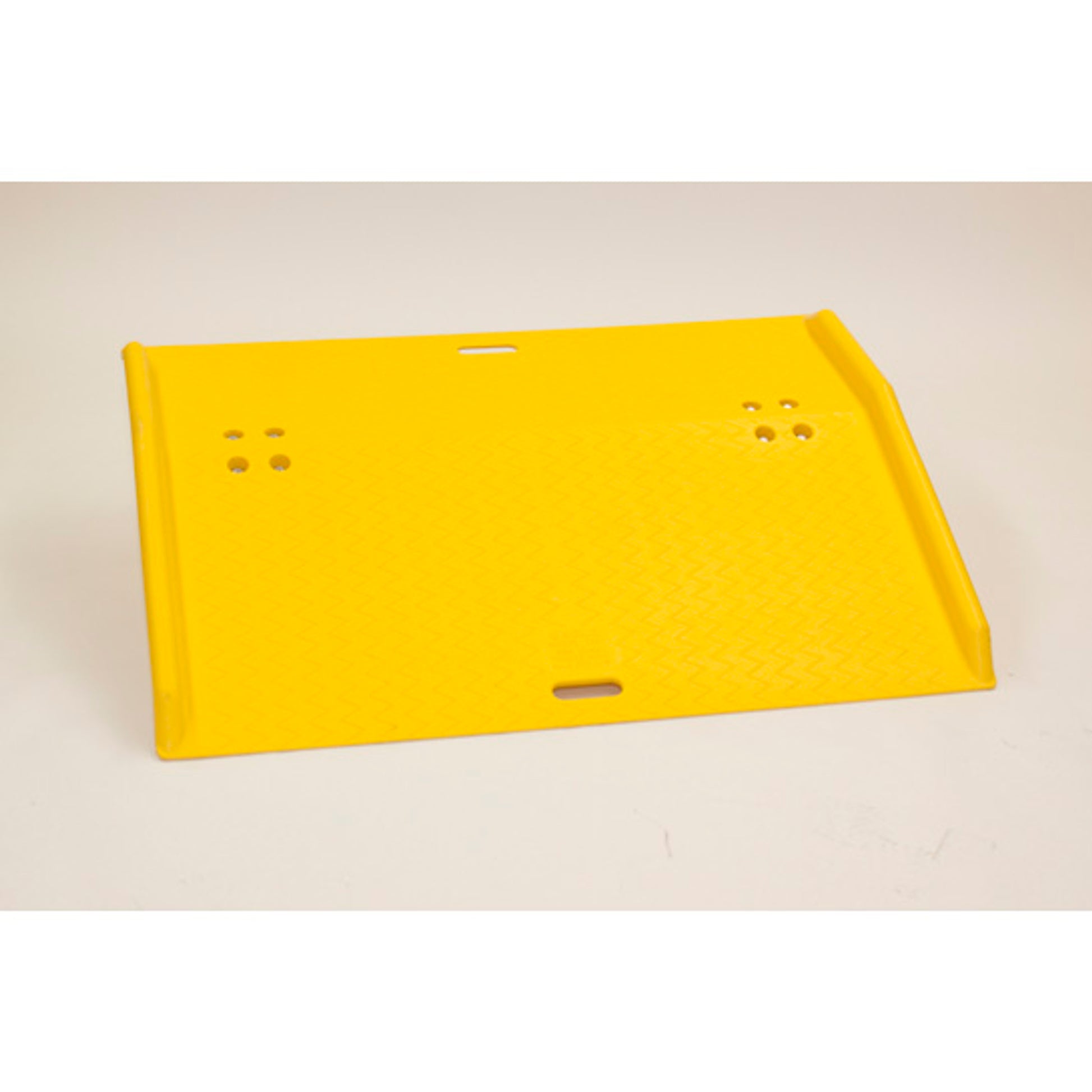 Eagle Portable Poly Dockplate 48" Wide - 4" Height Difference - Yellow - 1797