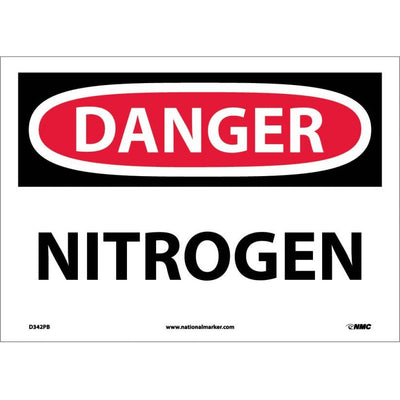Danger: Nitrogen - 10X14 - PS Vinyl - D342PB