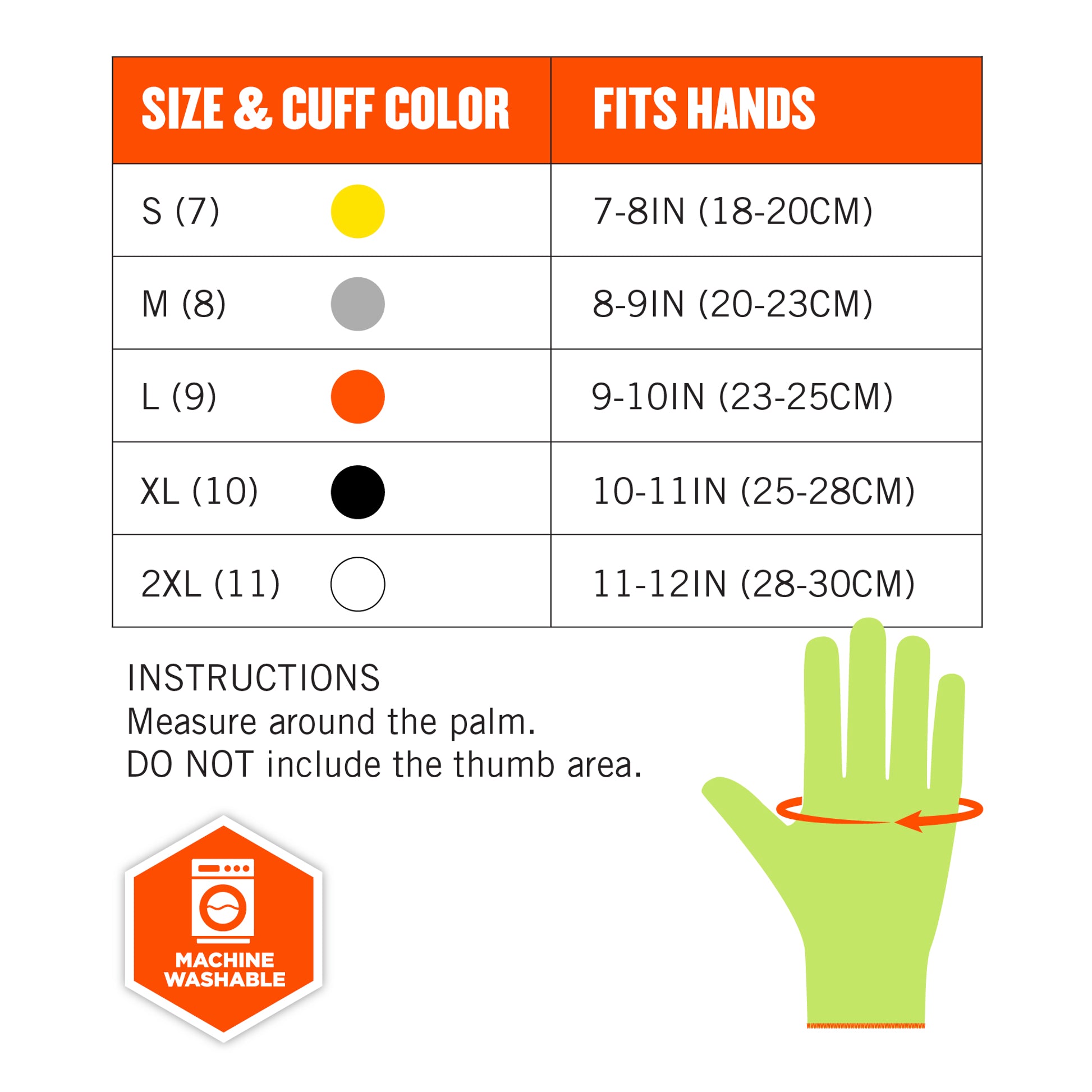 Ergodyne ProFlex 7040 Cut Resistant Food Grade Gloves - ANSI/ISEA 105-2016 A4, EN388 Level 5 - Lime - 1-pair