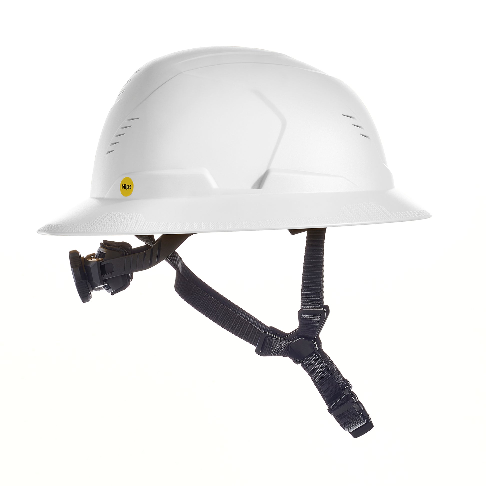 MSA V-Gard H2 Full Brim - Type II Class C - Mips - Safety Helmet - Vented - White - 10250605