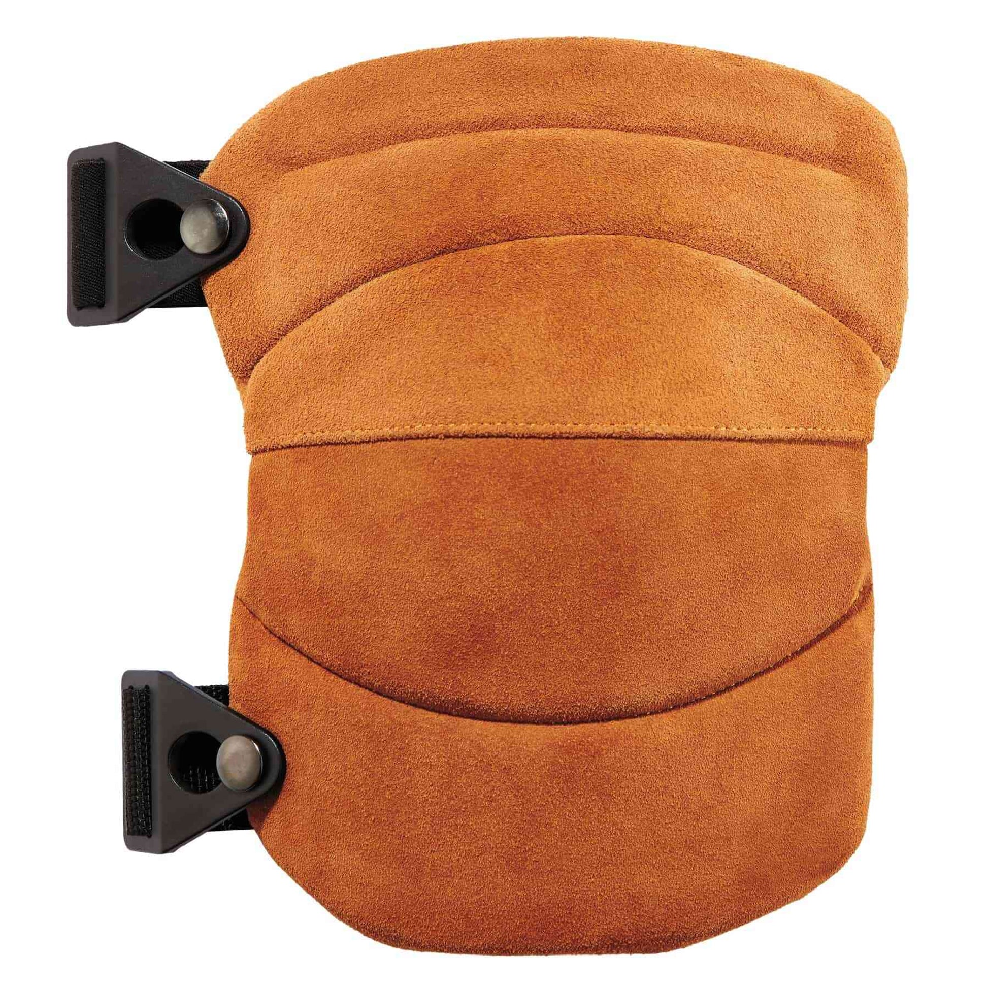 Ergodyne ProFlex 230LTR Leather Knee Pads - Wide Soft Cap