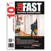 ZipWall ZipFast 10' Pane - ZF10 - 4/Pack