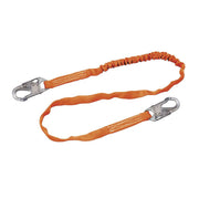 Miller Titan II 6 ft. Tubular Shock-Absorbing Lanyard w/Locking Snap Hook T5111-Z7/6FTAF