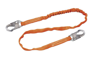 Miller Titan II 6 ft. Tubular Shock-Absorbing Lanyard w/Locking Snap Hook T5111-Z7/6FTAF