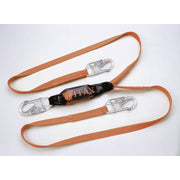 Miller Titan II 6ft. Double Leg Pack-Type Shock-Absorbing Lanyard w/Locking Snap Hooks T6121-Z7/6FTAF