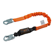 Miller Titan II 6 ft. Stretch Pack-Type Shock-Absorbing Lanyard w/Locking Snap Hook T6111SS-Z7/6FTAF