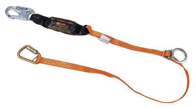 Miller Titan II 6 ft. Tie-Back Lanyard with Pack-Type Shock Absorber T6111TB-Z7/6FTAF