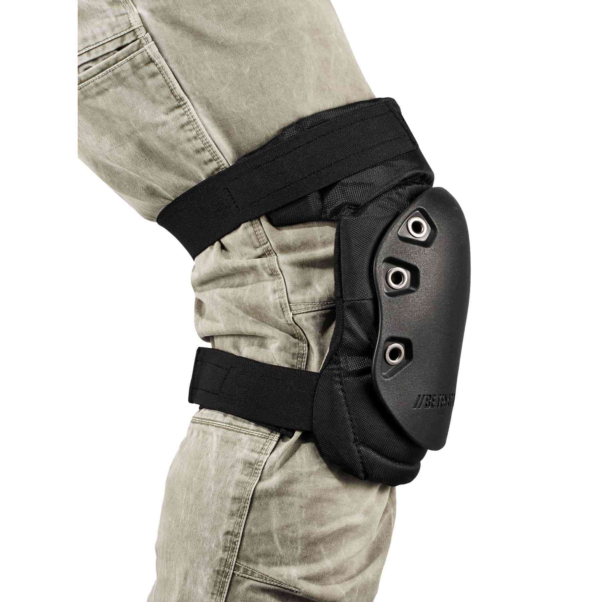 Ergodyne ProFlex 435HL Comfort Hinge Gel Knee Pads with Hook & Loop Straps - Long Hard Cap