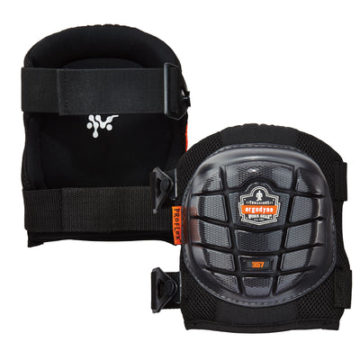 Ergodyne ProFlex 357 Lightweight Gel Knee Pads - Short Hard Cap