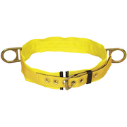 3M DBI-SALA Tongue Buckle Positioning Belt with Hip Pad - Yellow - Small - 1000022