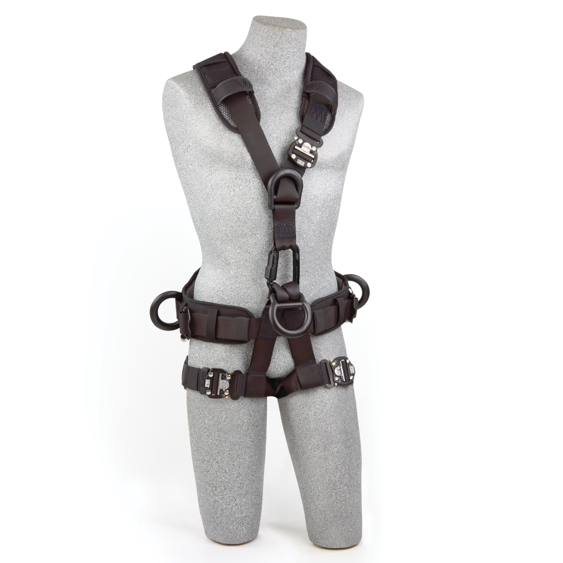 3M DBI-SALA ExoFit NEX Comfort Rope Access Climbing/Positioning/Rescue/Suspension Safety Harness - Black - Small - 1113370