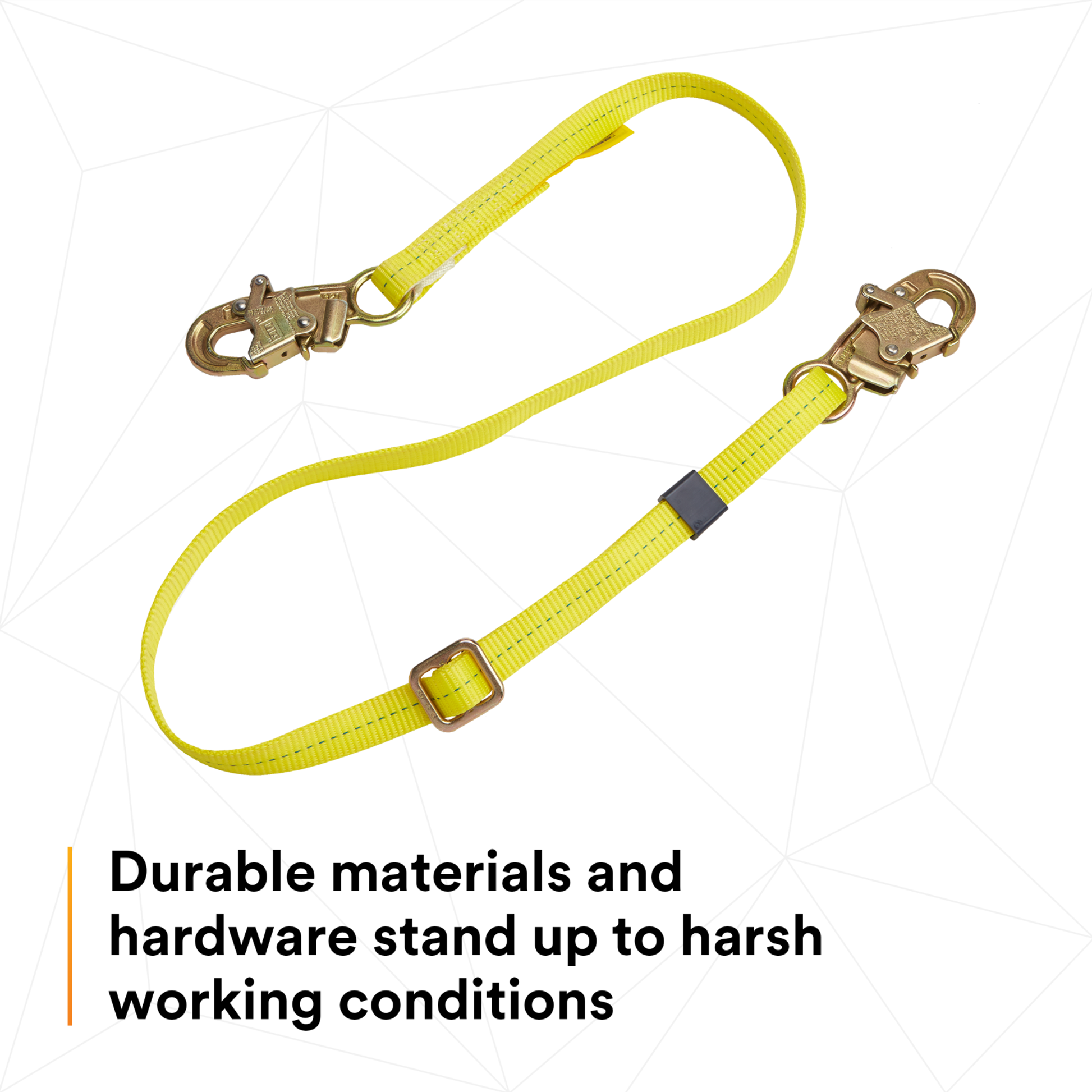 3M DBI-SALA Adjustable Web Positioning Lanyard - 6 ft - 1231016