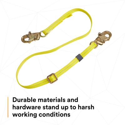 3M DBI-SALA Adjustable Web Positioning Lanyard - 6 ft - 1231016