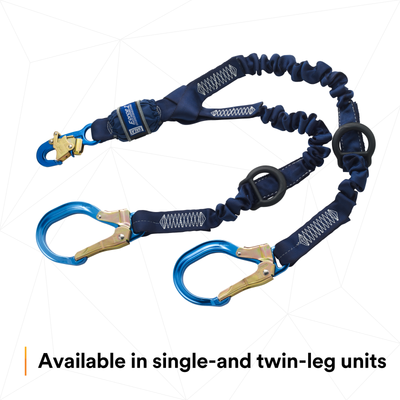 3M DBI-SALA Force2 Elastic 100% Tie-Off Shock Absorbing Lanyard - 1246032