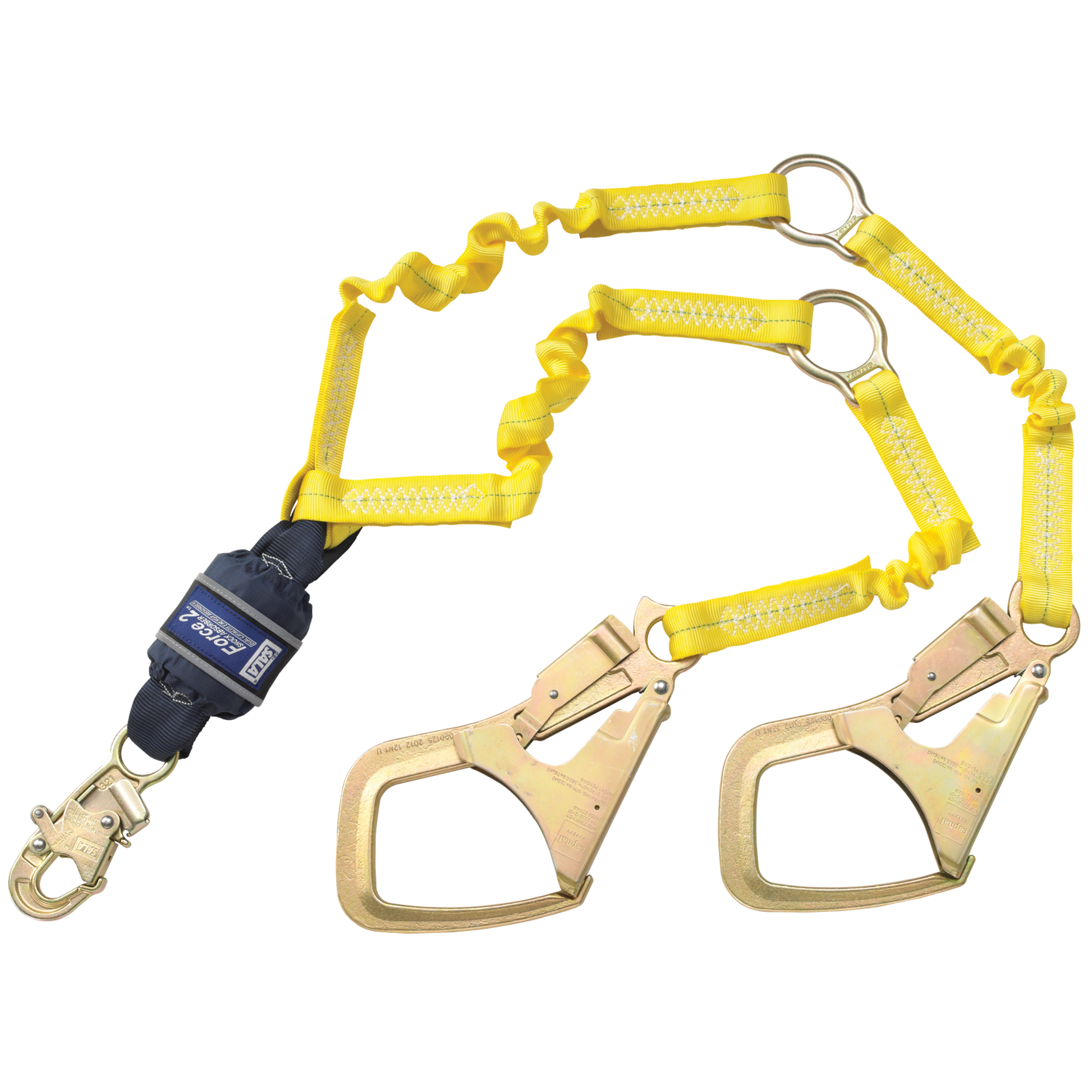 3M DBI-SALA EZ-Stop F2 100% Tie-Off Rescue Stretch Web Shock-Absorbing Lanyard - 6 ft - 1246152