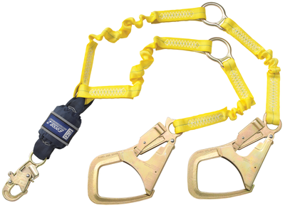 3M DBI-SALA EZ-Stop F2 100% Tie-Off Rescue Stretch Web Shock-Absorbing Lanyard - 6 ft - 1246152