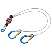 3M DBI-SALA EZ-Stop Leading Edge 100% Tie-Off Cable Shock-Absorbing Lanyard - 6 ft - 1246178