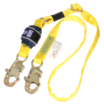 3M DBI-SALA EZ-Stop Adjustable Web Shock-Absorbing Lanyard - 6 ft - 1246234
