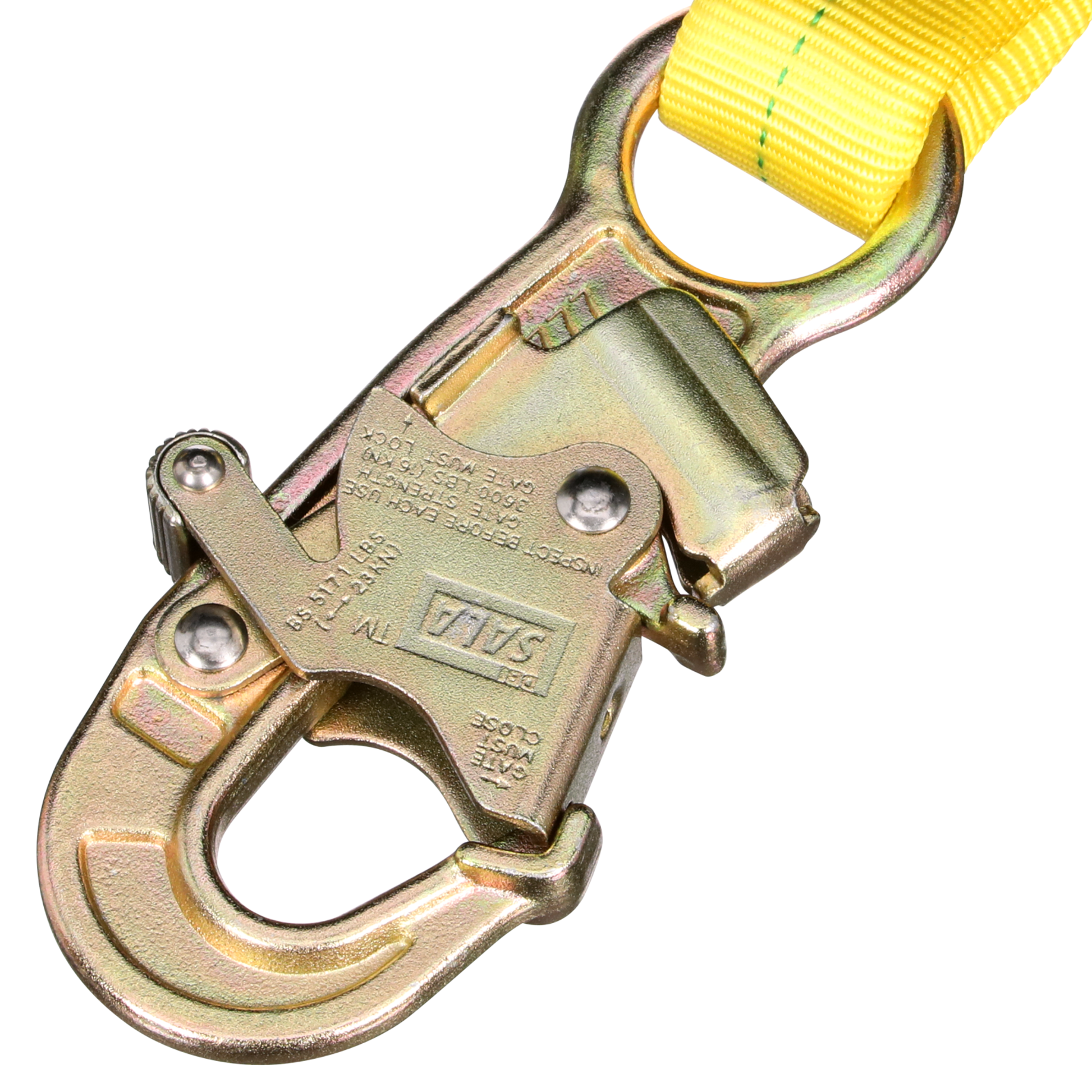3M DBI-SALA EZ-Stop Adjustable Web Shock-Absorbing Lanyard - 6 ft - 1246234