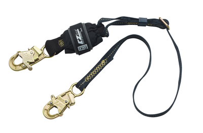 3M DBI-SALA EZ-Stop F2 Arc Flash Adjustable Web Shock-Absorbing Lanyard - Kevlar Fiber - 6 ft - 1246317