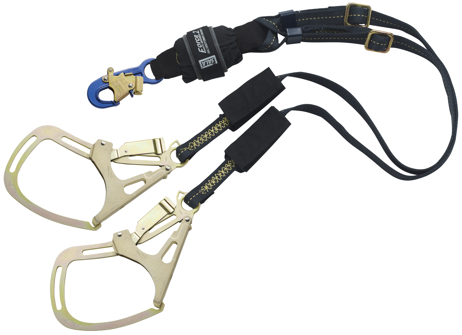 3M DBI-SALA EZ-Stop F2 Arc Flash 100% Tie-Off Adjustable Web Shock-Absorbing Lanyard - Kevlar Fiber - 6 ft - 1246352