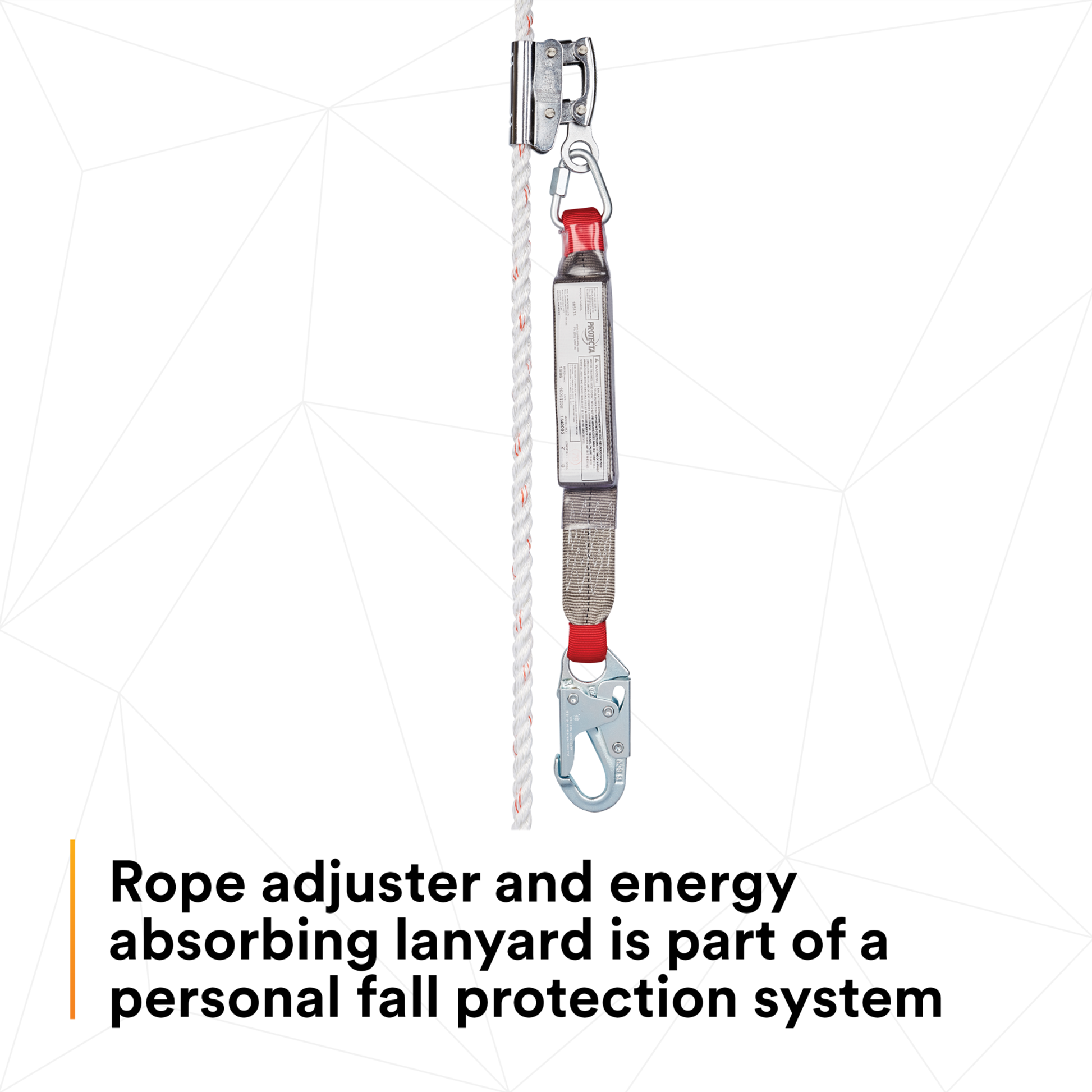 3M Protecta PRO Rope Adjuster with Lanyard 1340005