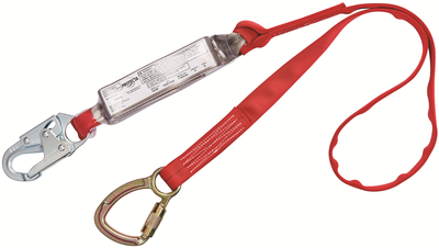 3M Protecta Tie-Back Web Shock-Absorbing Lanyard - 6 ft - 1340040