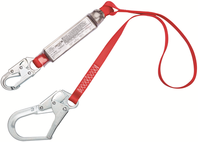 3M Protecta Shock Absorbing Lanyard - Rebar Hook - 6ft (1.8m) - 1340125