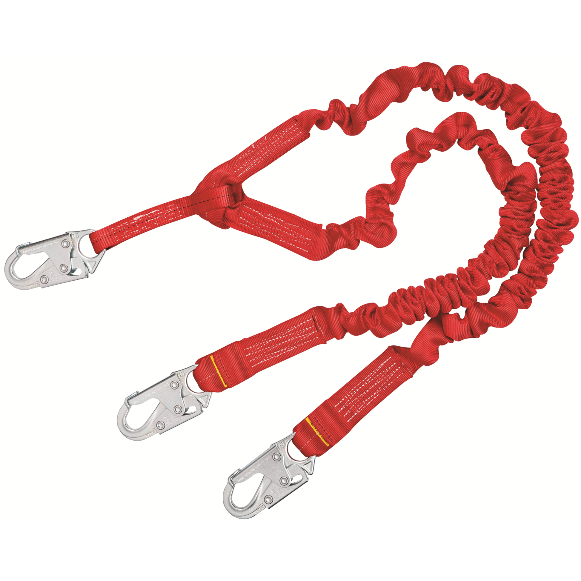 3M Protecta 100% Tie-Off Stretch Web Shock-Absorbing Lanyard - 6 ft - 1340141