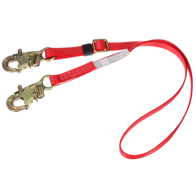 3M Protecta Adjustable Webbing Position Lanyard - 0.75 IN Hooks - 1.8 M - 1385301