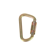 3M DBI-SALA Saflok Carabiner - Yellow Zinc - 2000112