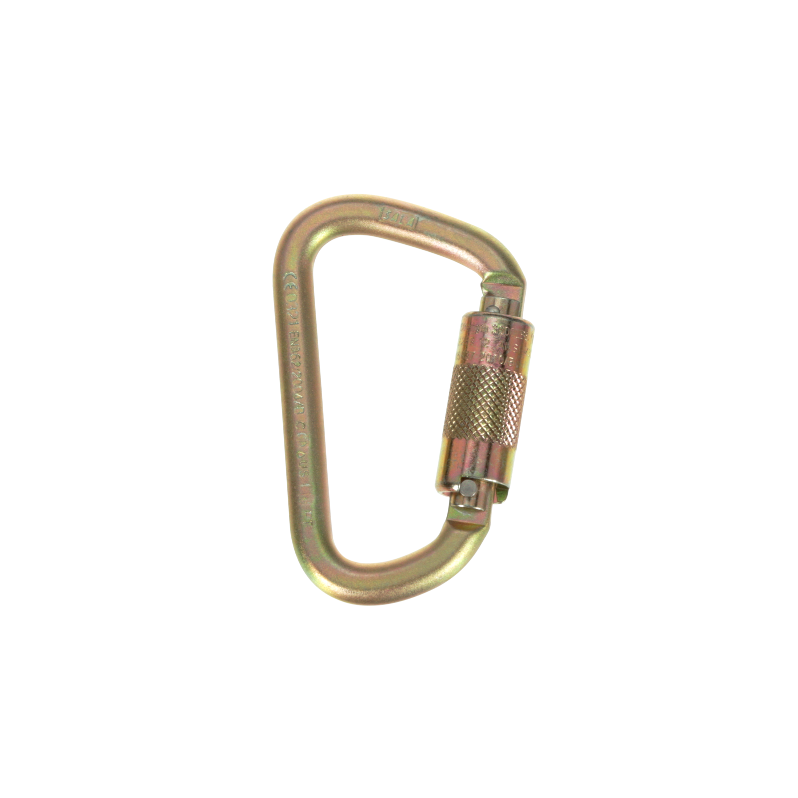 3M DBI-SALA Saflok Carabiner - Yellow Zinc - 2000112