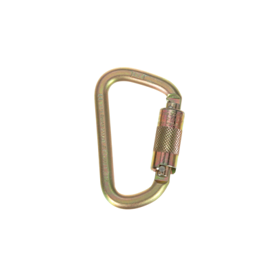 3M DBI-SALA Saflok Carabiner - Yellow Zinc - 2000112