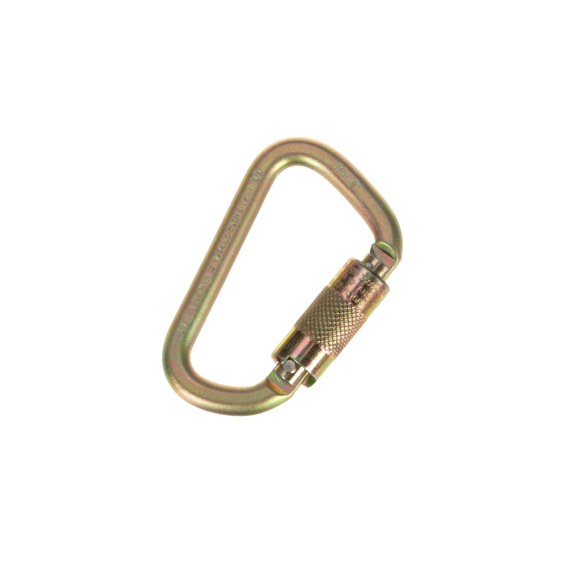 3M DBI-SALA Saflok Carabiner - Yellow Zinc - 2000112
