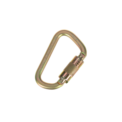 3M DBI-SALA Saflok Carabiner - Yellow Zinc - 2000112