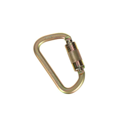 3M DBI-SALA Saflok Carabiner - Yellow Zinc - 2000112