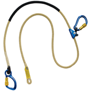 3M DBI-SALA Pole Climber's Adjustable Rope Positioning Lanyard for Electrical/Hot Work Use - 8 ft - 1234083