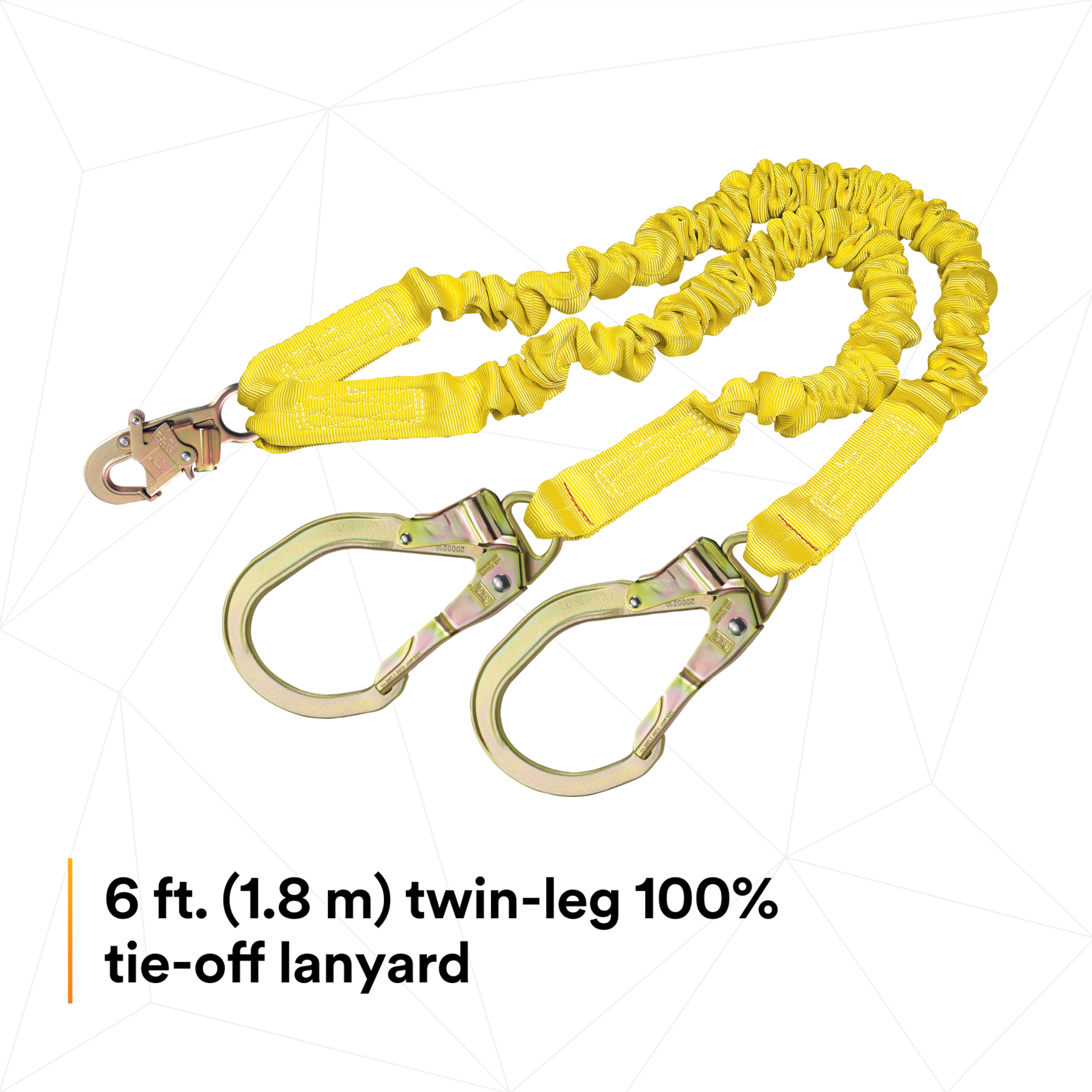 3M DBI-SALA ShockWave2 100% Tie-Off Shock Absorbing Lanyard - 1244412