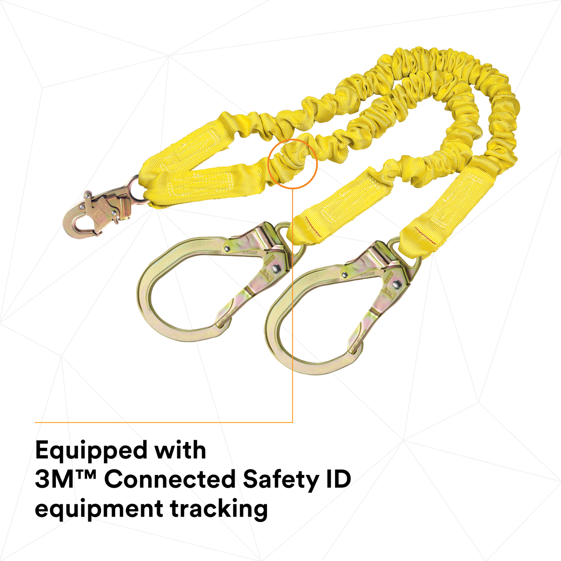 3M DBI-SALA ShockWave2 100% Tie-Off Shock Absorbing Lanyard - 1244412