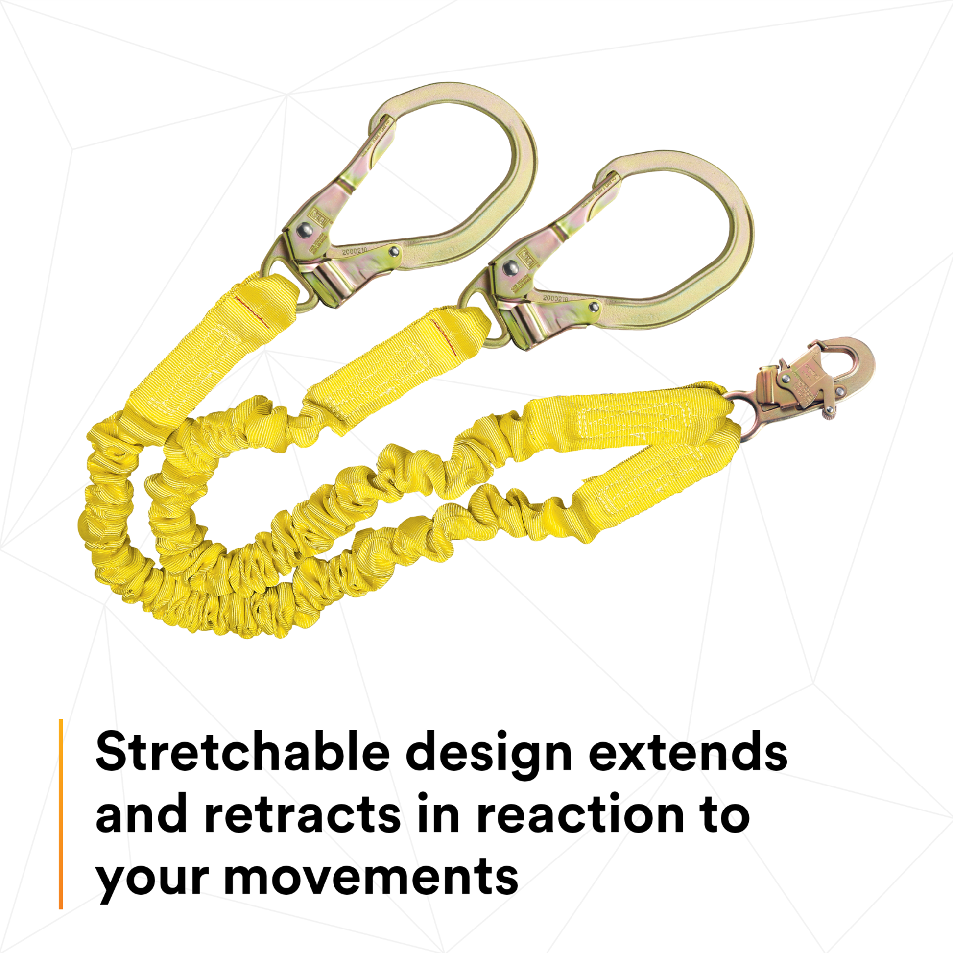 3M DBI-SALA ShockWave2 100% Tie-Off Shock Absorbing Lanyard - 1244412
